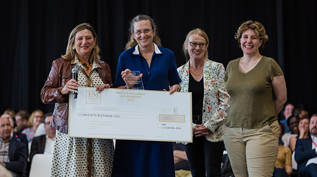 Remise de prix à Patricia Baudier