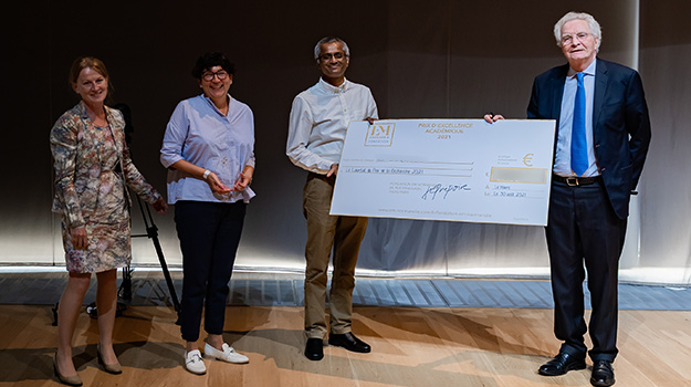 Remise de prix à VG Ventkatesh