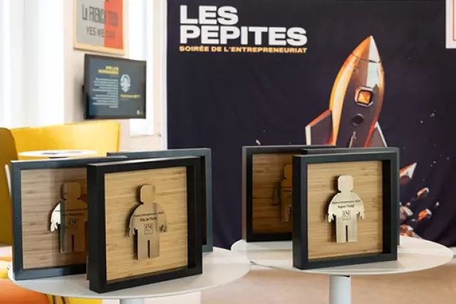 Trophée Soirée des Pépites 2024 Trophée Soirée des Pépites 2024